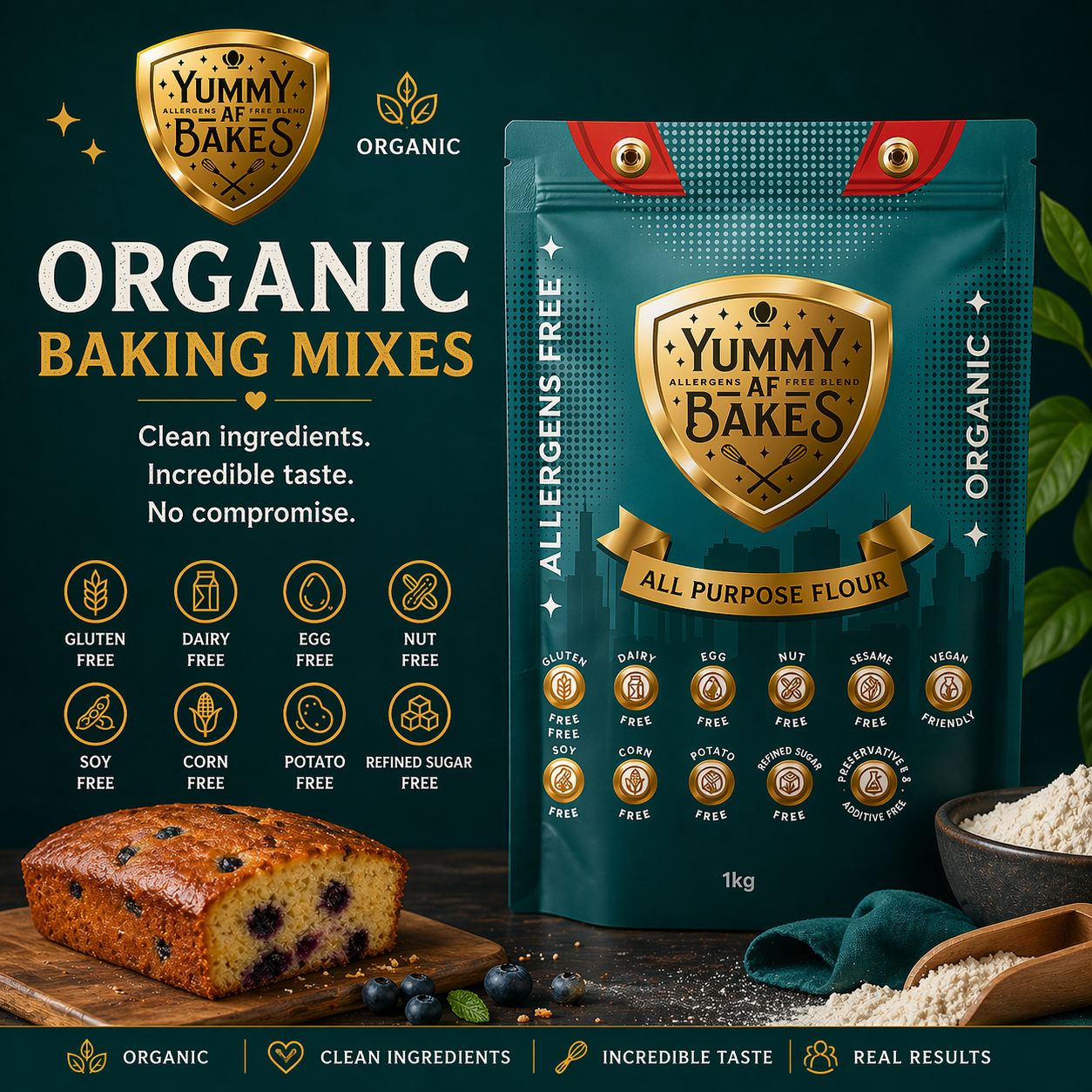 Organic Baking Mixes