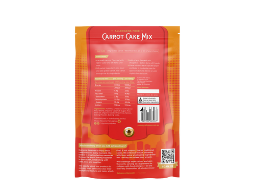 Organic Carrot Cake Mix