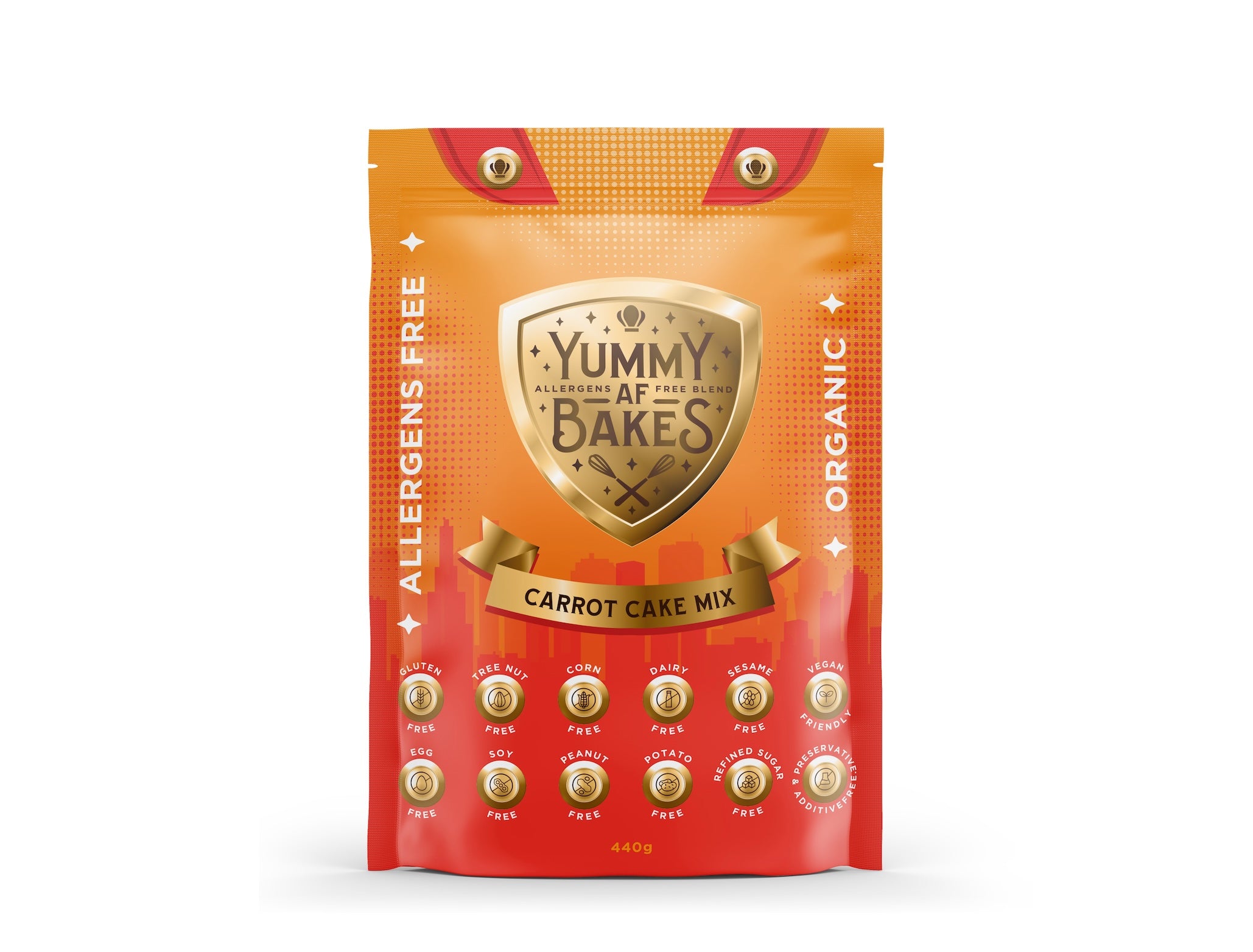 Organic Carrot Cake Mix